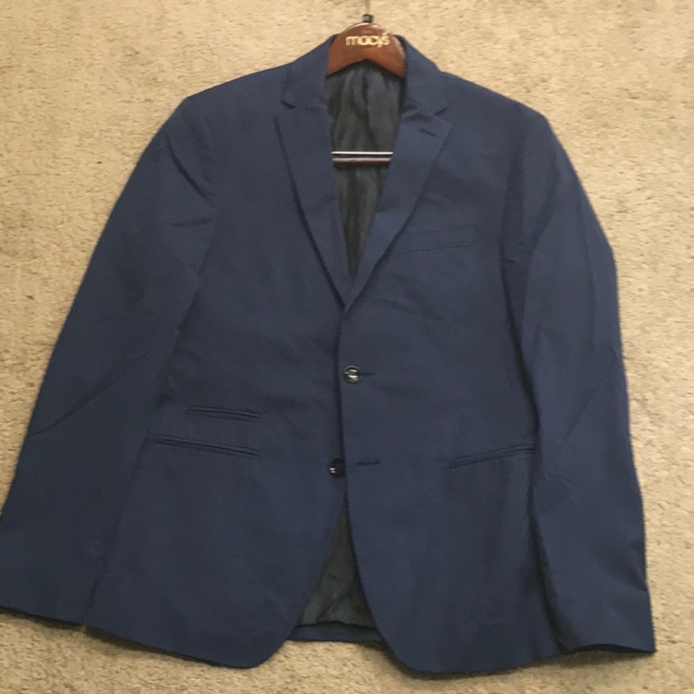 Men’s Zara Man Blue Blazer Jacket Size 40R